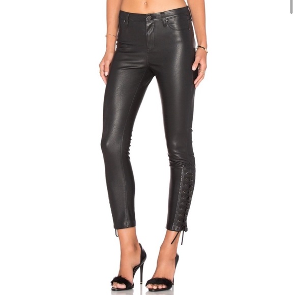 Blank Nyc Vegan Leather Pants Size 25 